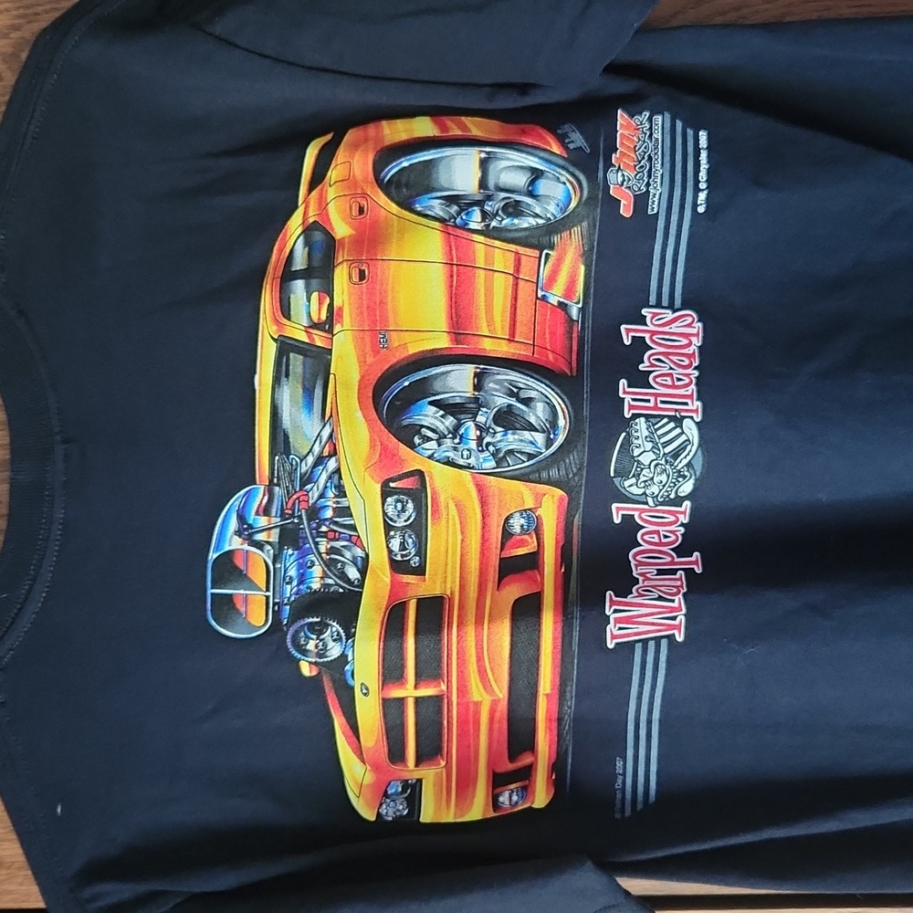 New Warped Head Dodge Charger Tshirt